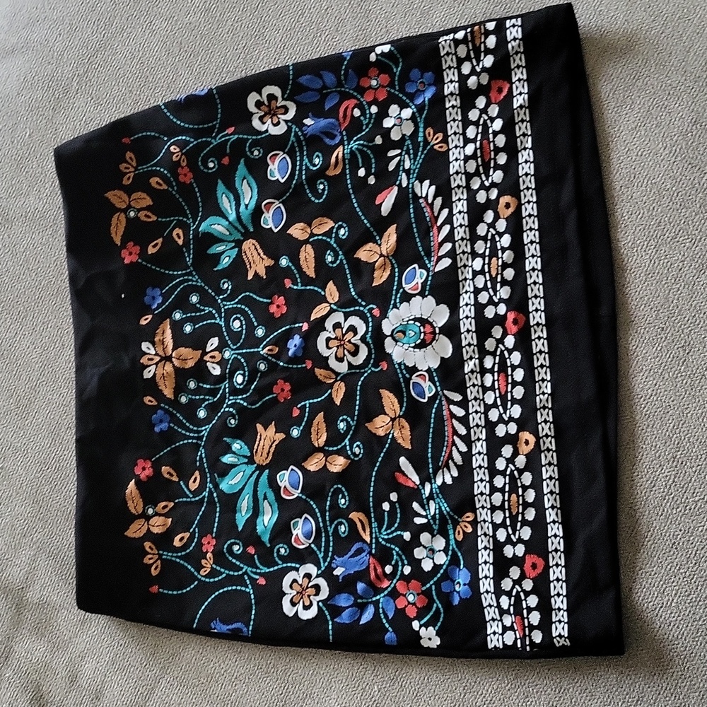 Printed skirt boho
